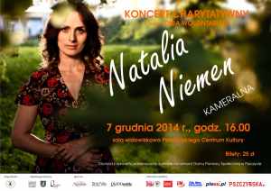 Natalia Niemen zaśpiewa dla Nas….